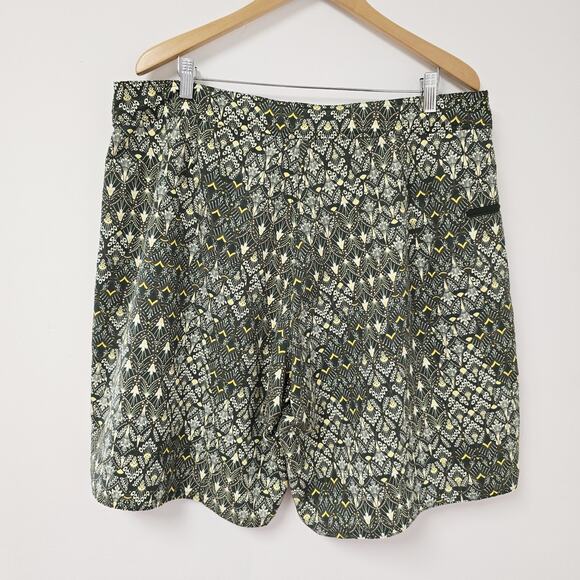 Patagonia Board Shorts Size 40 Wavefarer Mens Maharaja Forest Glen Surf Swim - Picture 3 of 14